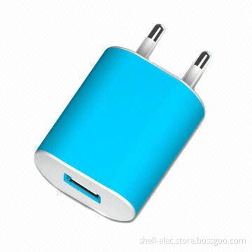 Mini travel charger with CE, ErP2 and RoHS certificates